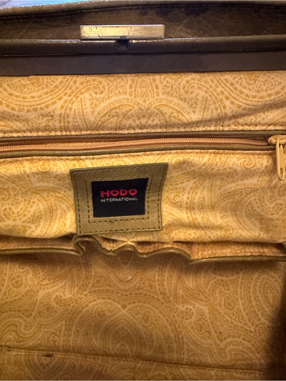 Hobo international Olive Green Leather Handbag - Picture 5 of 5